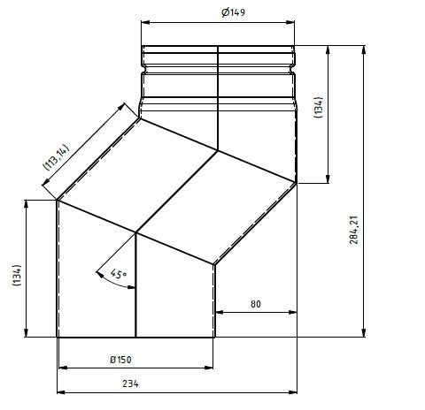 Ø125 Senterforskyver