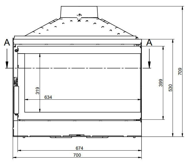 Peisinnsats Hjørne - MAX7 (Basic)